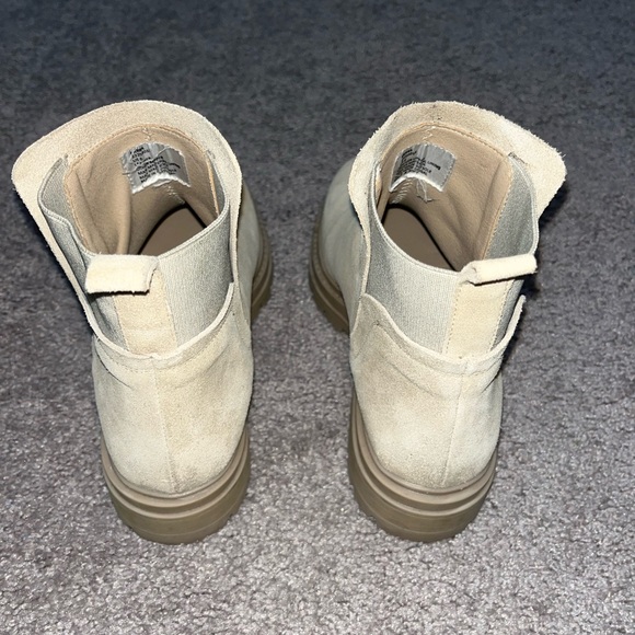 moira sand suede booties